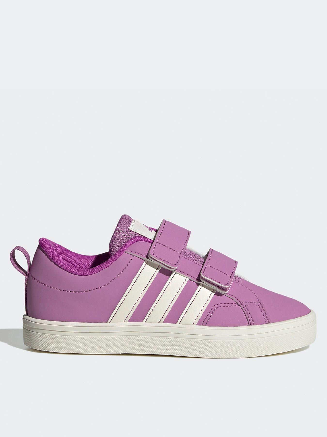 adidas Sportswear Infant Vs Pace 2.0 Velcro Trainers Purple Very