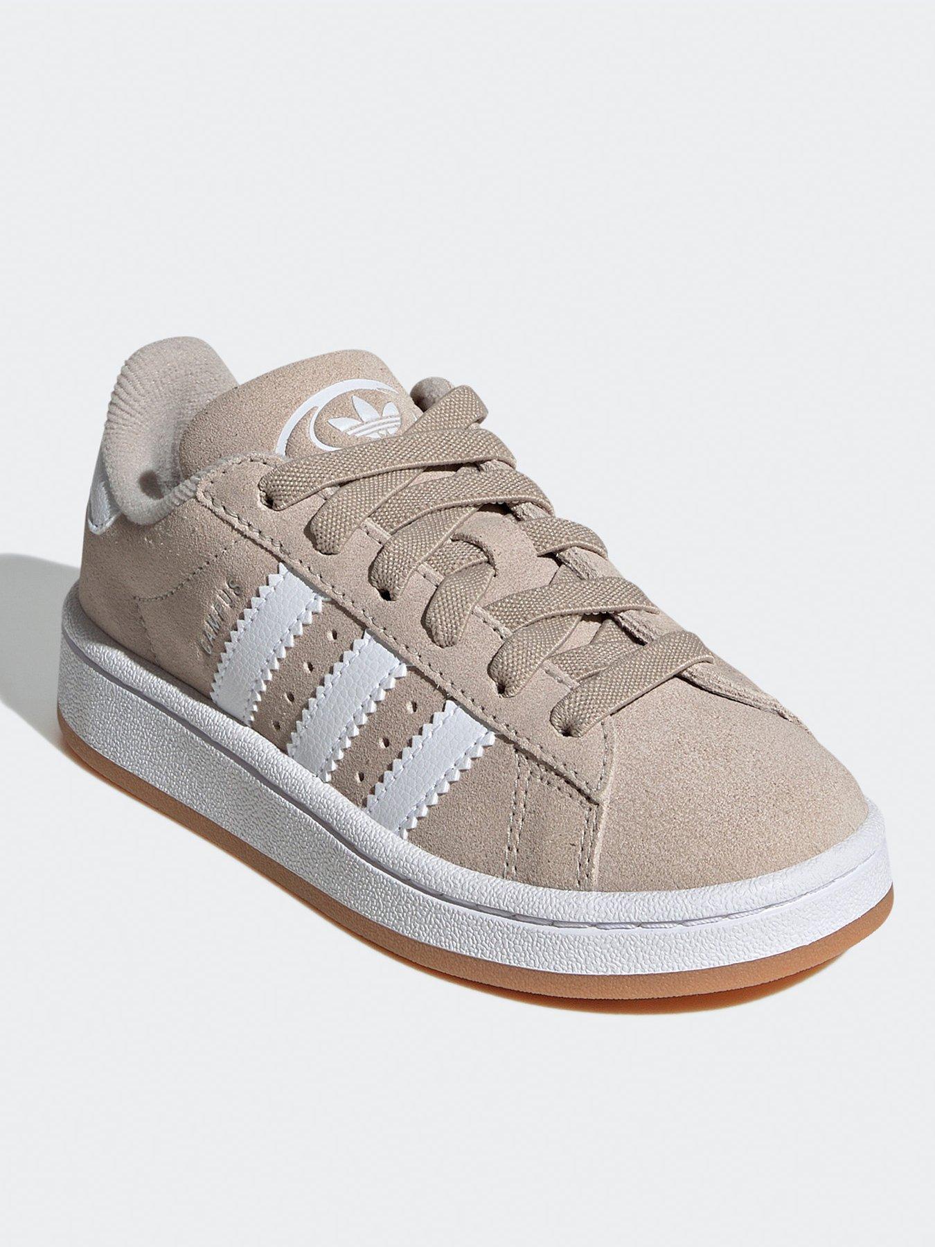 Image 2 of 7 of adidas Originals Kids Unisex Campus 00's Elastic Trainers - Beige