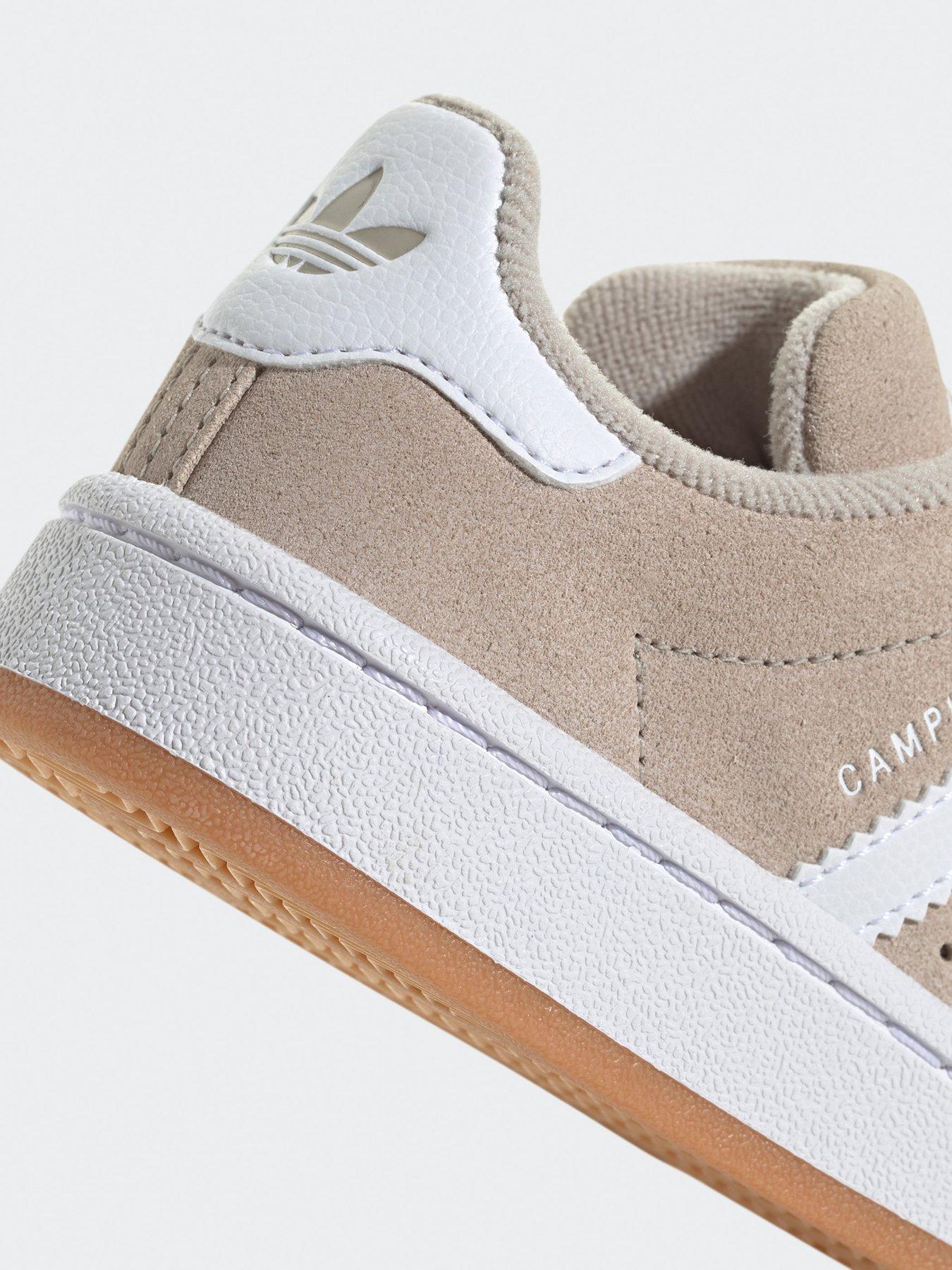adidas Originals Kids Unisex Campus 00's Elastic Trainers - Beige | Very