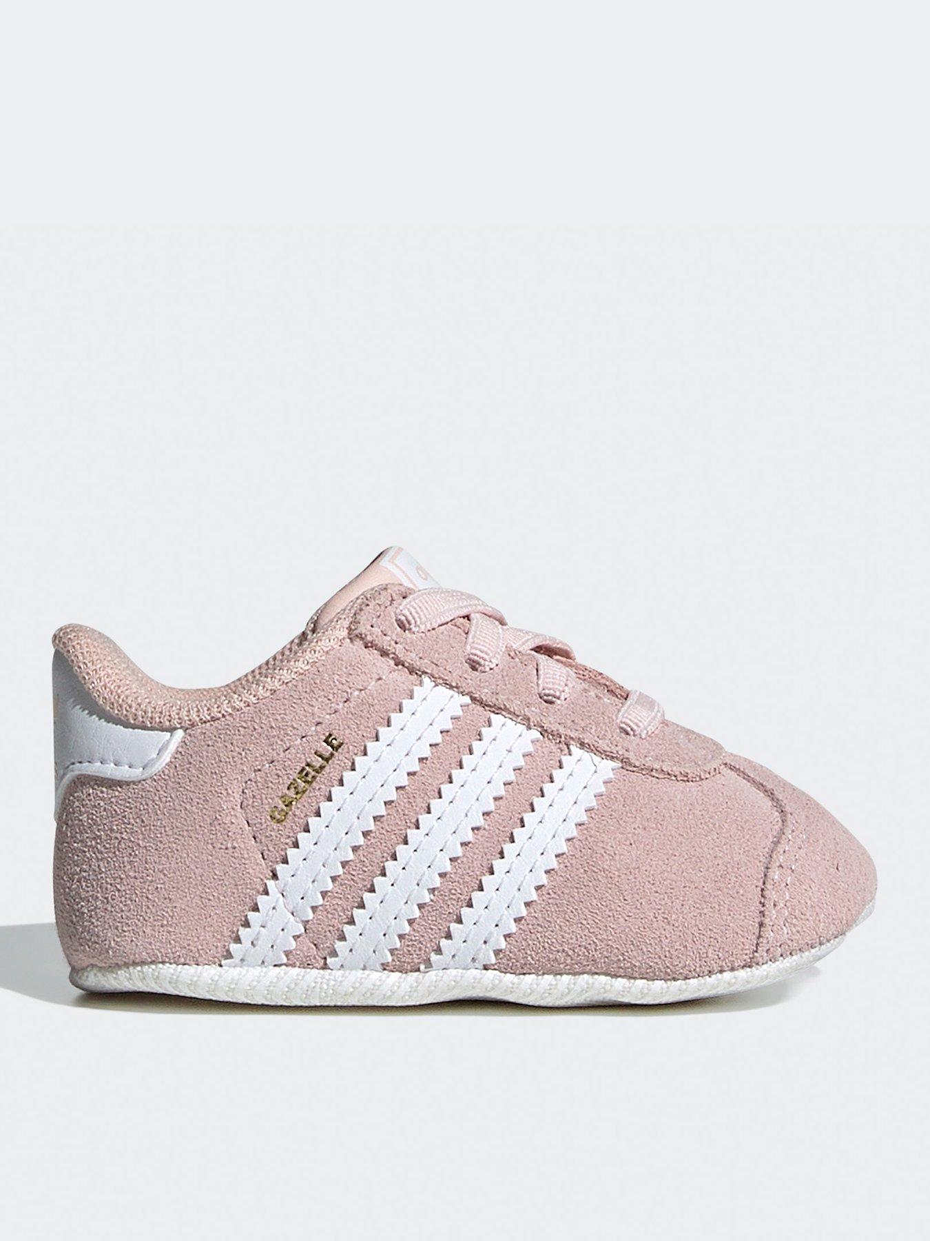 undefined Baby Gazelle Crib Trainers - Pink