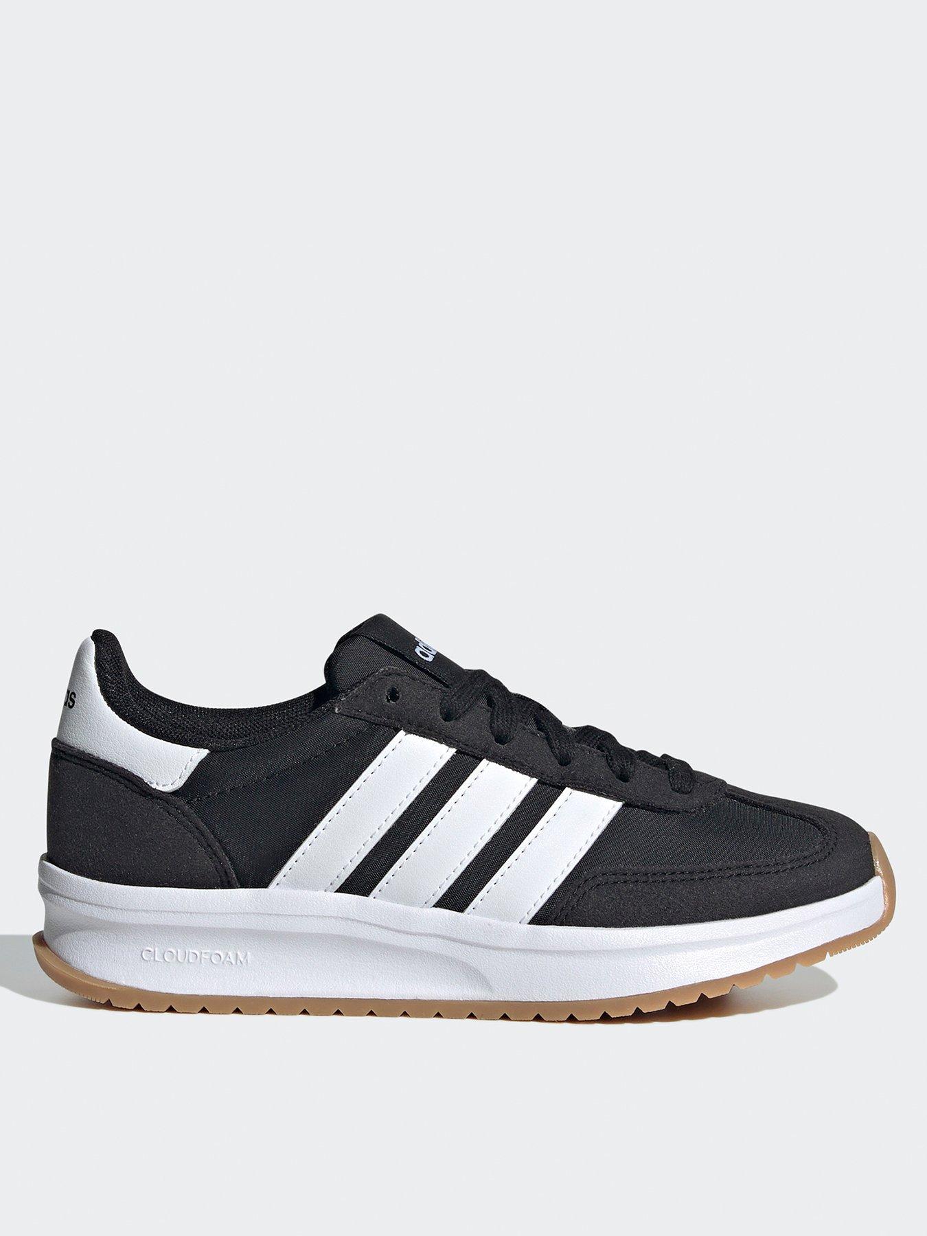 adidas Sportswear Junior Run 70s 2.0 Trainers - Black/white, Black/White, Size 5.5 Older