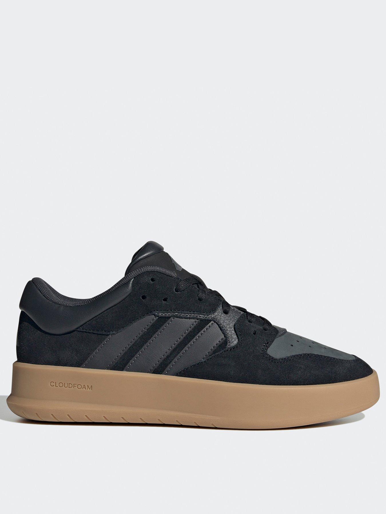 undefined Mens Court 24 Trainers - Gum/Black