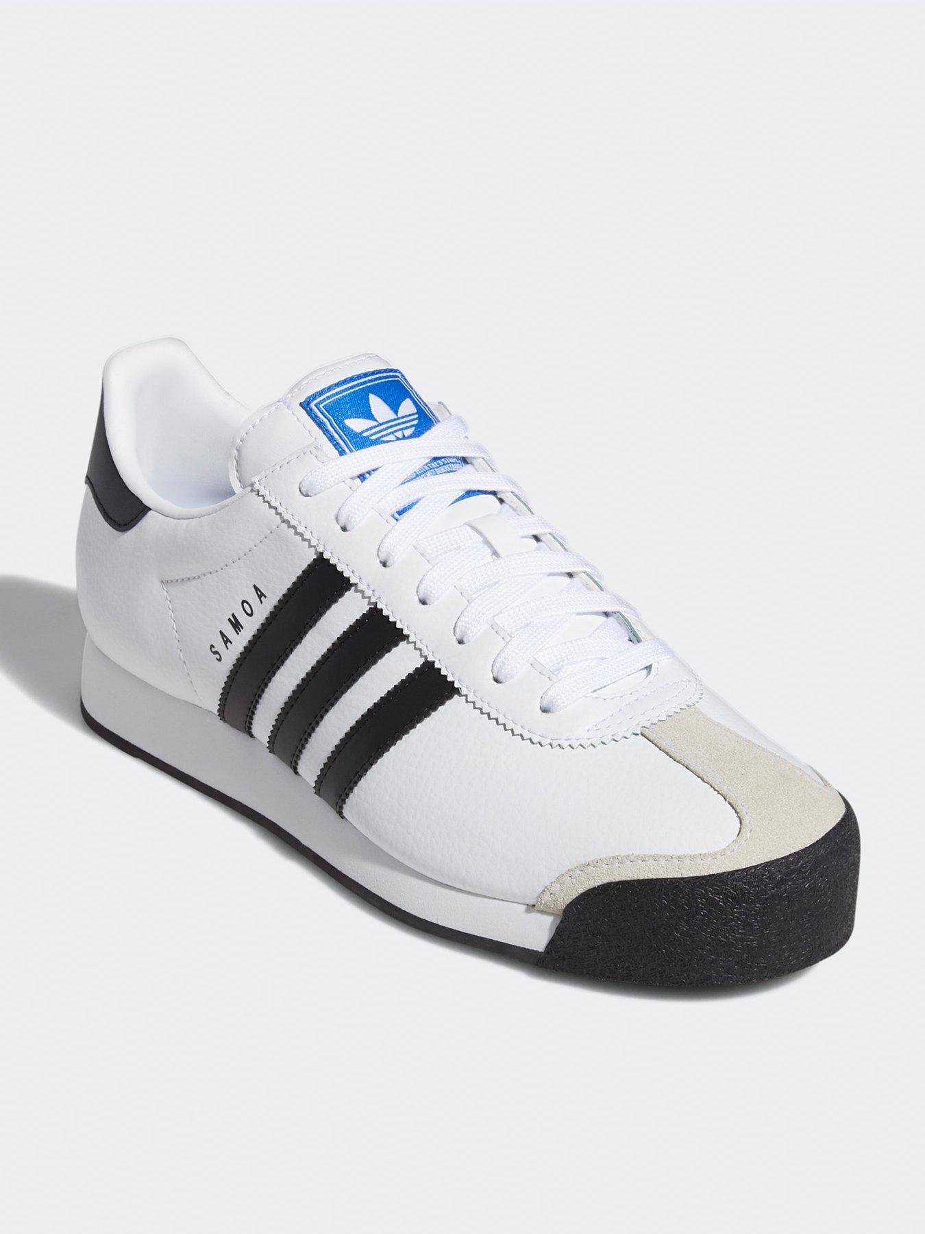 Black and white samoa adidas hotsell