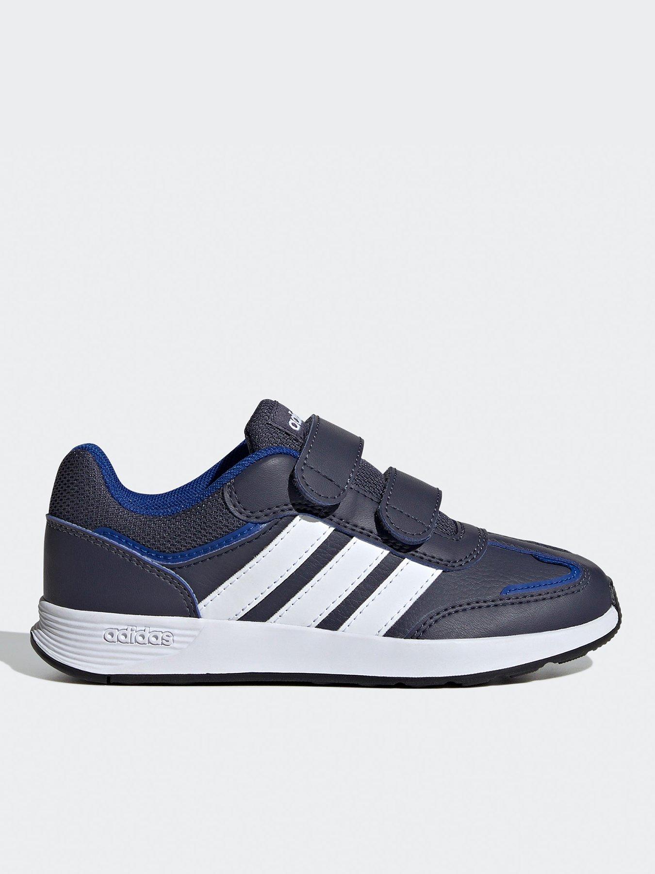undefined Kids Tensaur Switch Trainers - Navy/White