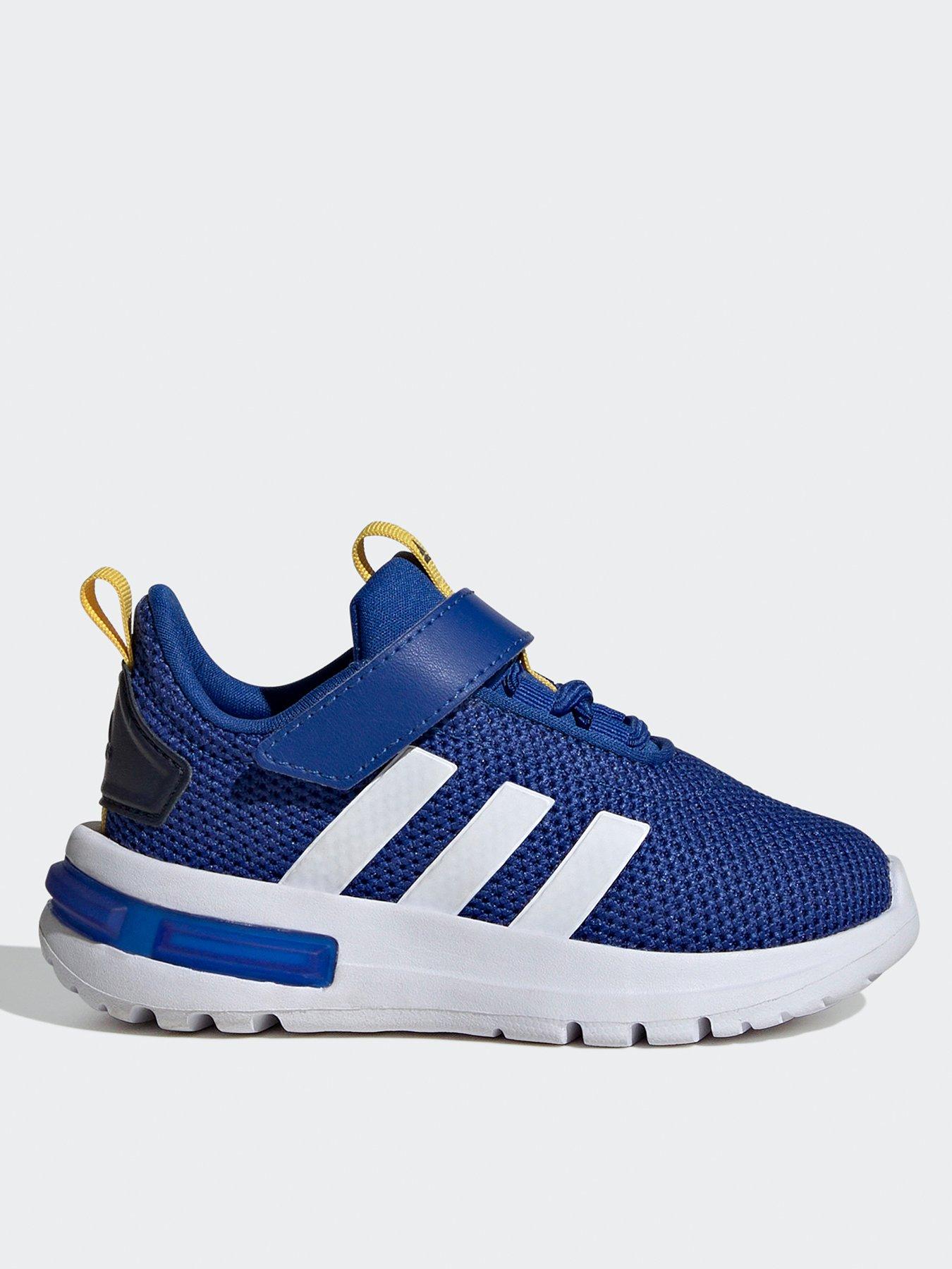 Infant Racer Tr23 Elasticated Trainers Blue white