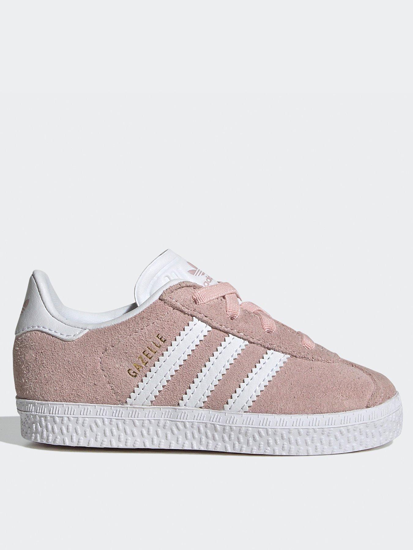 undefined Unisex Infant Gazelle Elastic Trainers - Pink