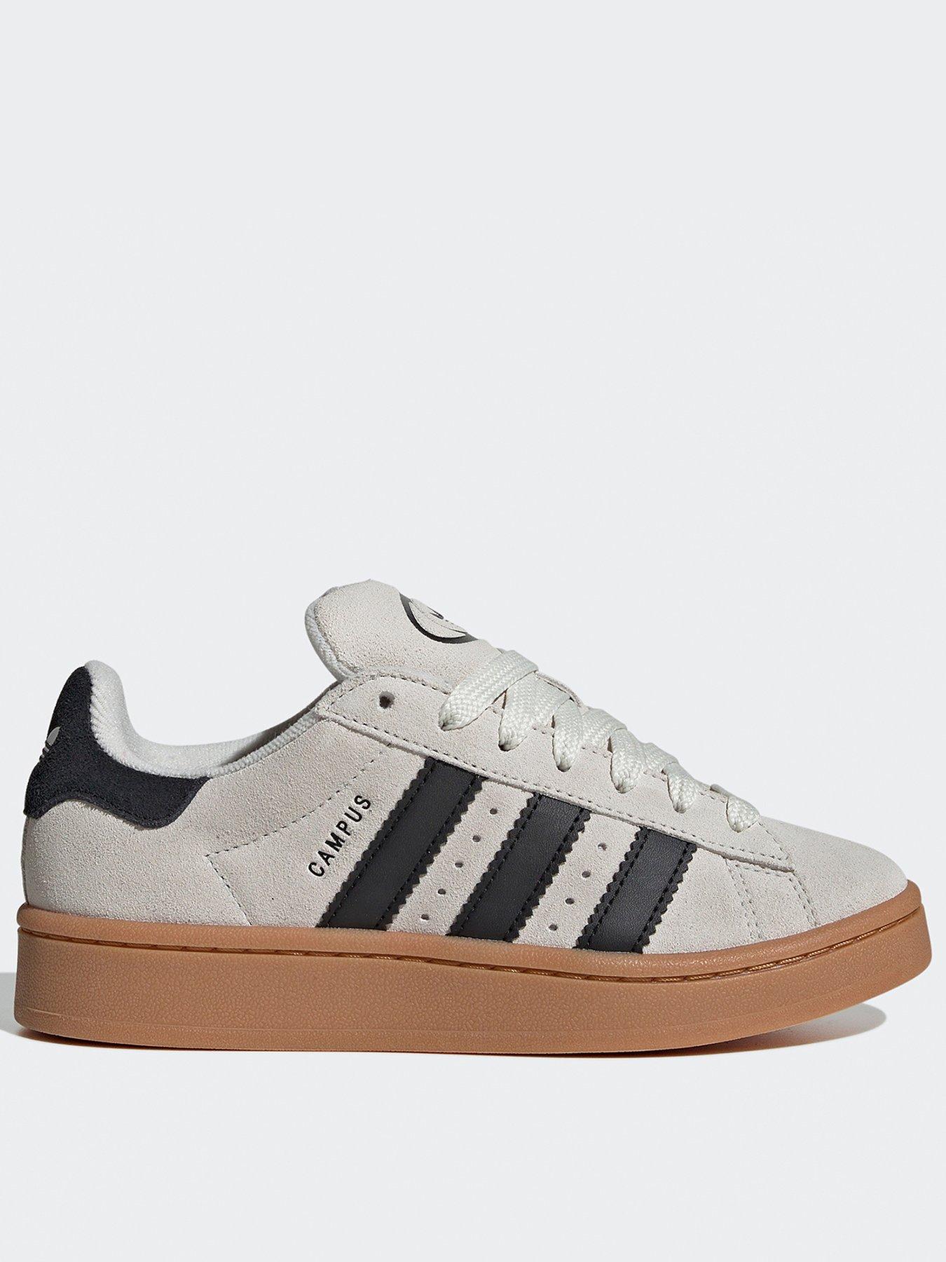 adidas Originals Junior Campus 00s Trainers - Grey/black, Grey/Black, Size 3 Older