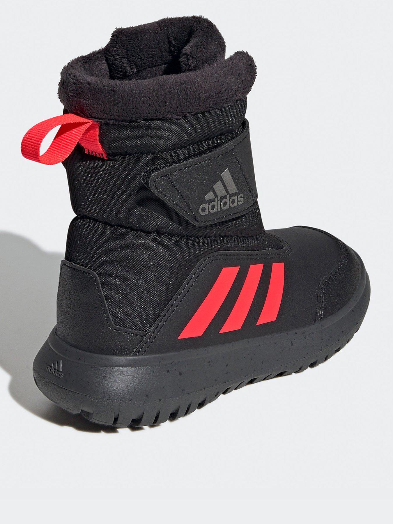 Kids Winterplay Boots Black red