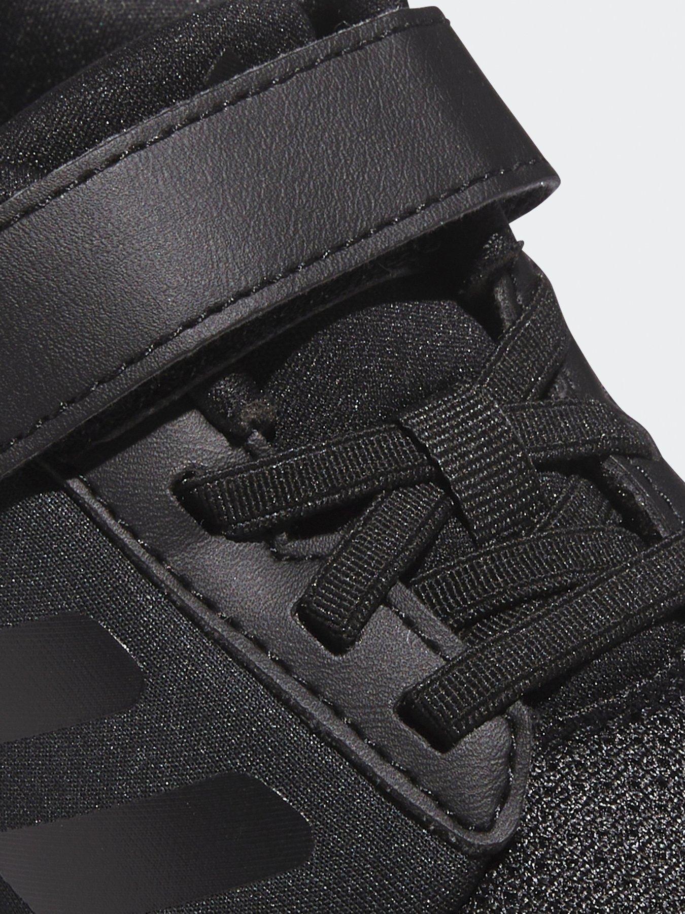 Image 6 of 8 of adidas Sportswear Kid's Tensaur Run 30 Elasticated Trainers - Black/Black