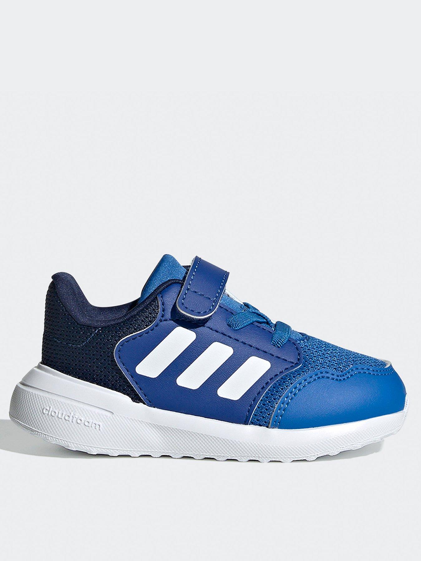 adidas Sportswear Infant Tensaur Run 30 Elasticated Trainers - Blue/White