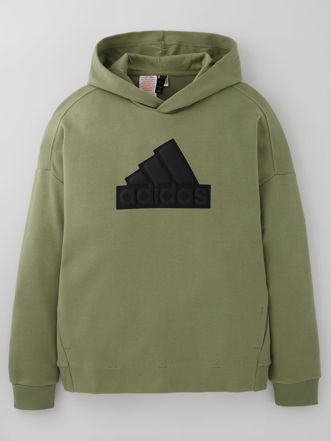 adidas Sportswear Junior Unisex Future Icons Hoodie Green Very