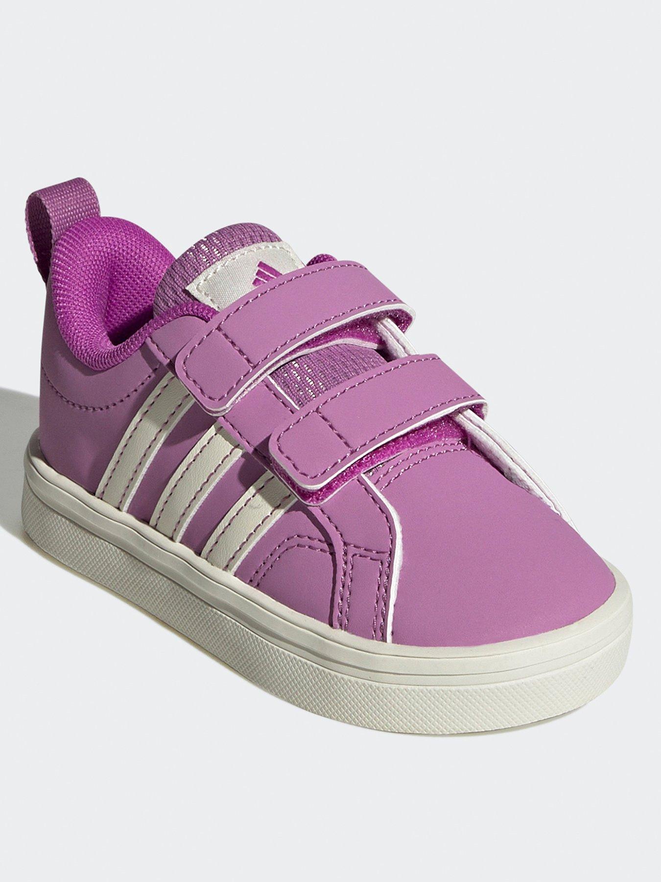 adidas Sportswear Infant Vs Pace 2.0 Velcro Trainers Purple Very