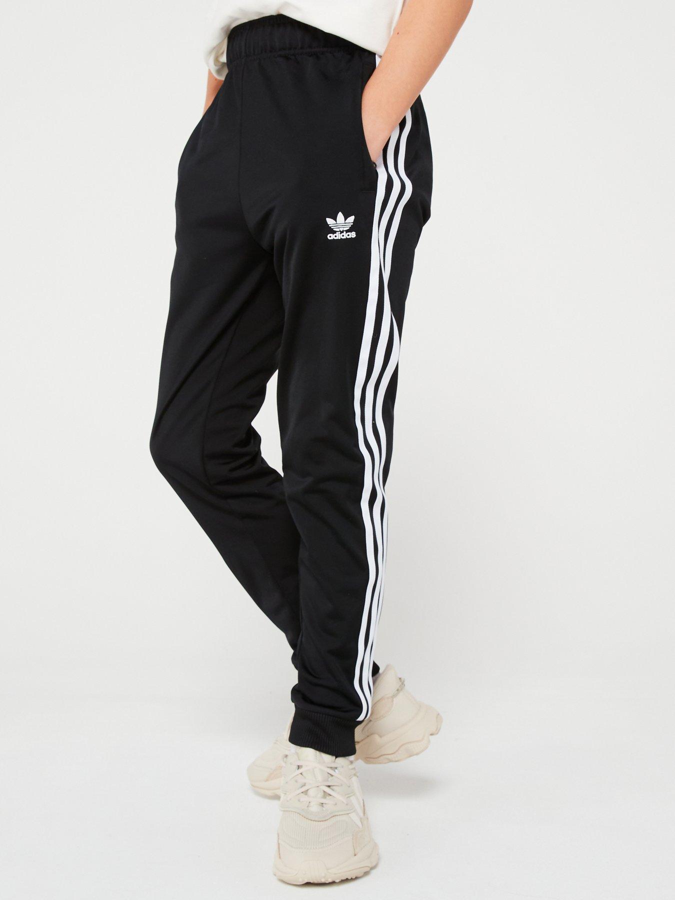 Adidas black athletic pants online