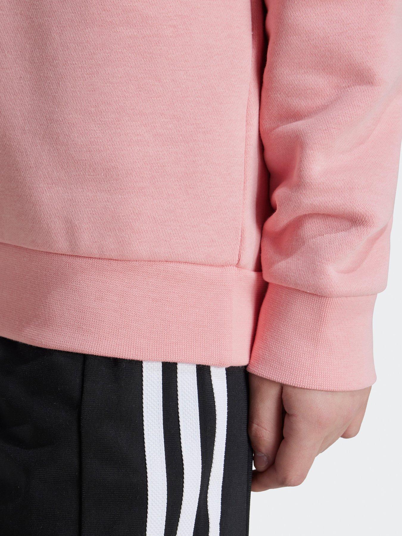 Image 4 of 5 of adidas Originals Older Unisex Crew - Pink