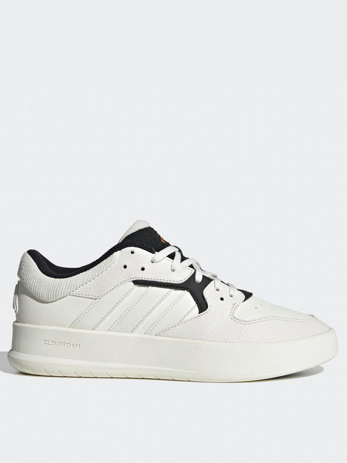undefined Men's Court 24 Trainers - White/Orange