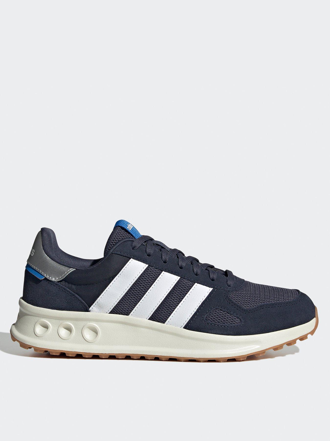 Adidas black and silver trainers hotsell