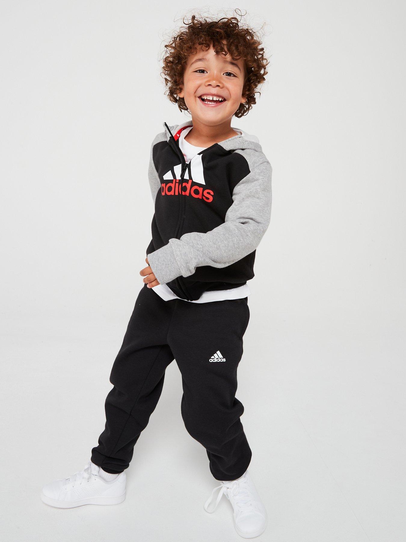 Adidas big boy tracksuit clearance