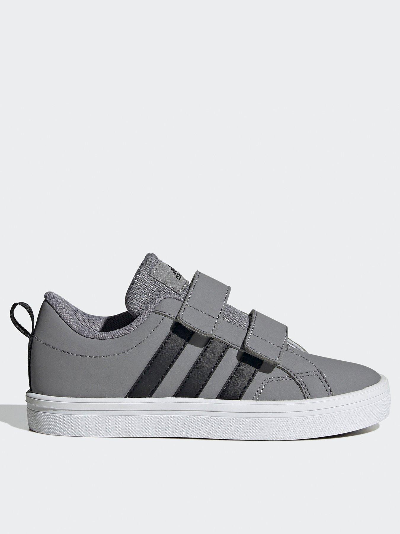 Kid s Vs Pace 2.0 Velcro Trainers Grey black