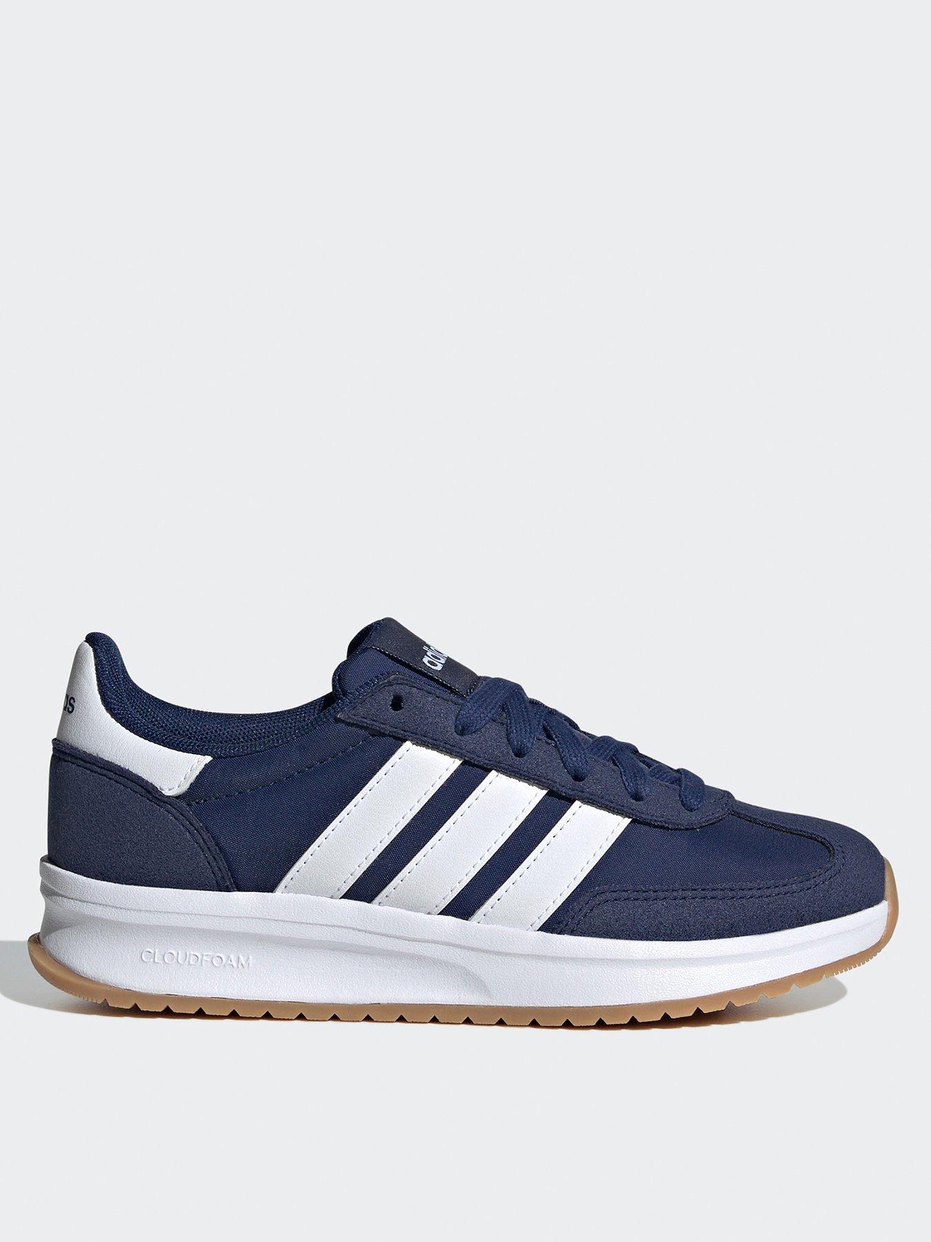 undefined Junior Run 70s 2.0 Trainers - Navy/white