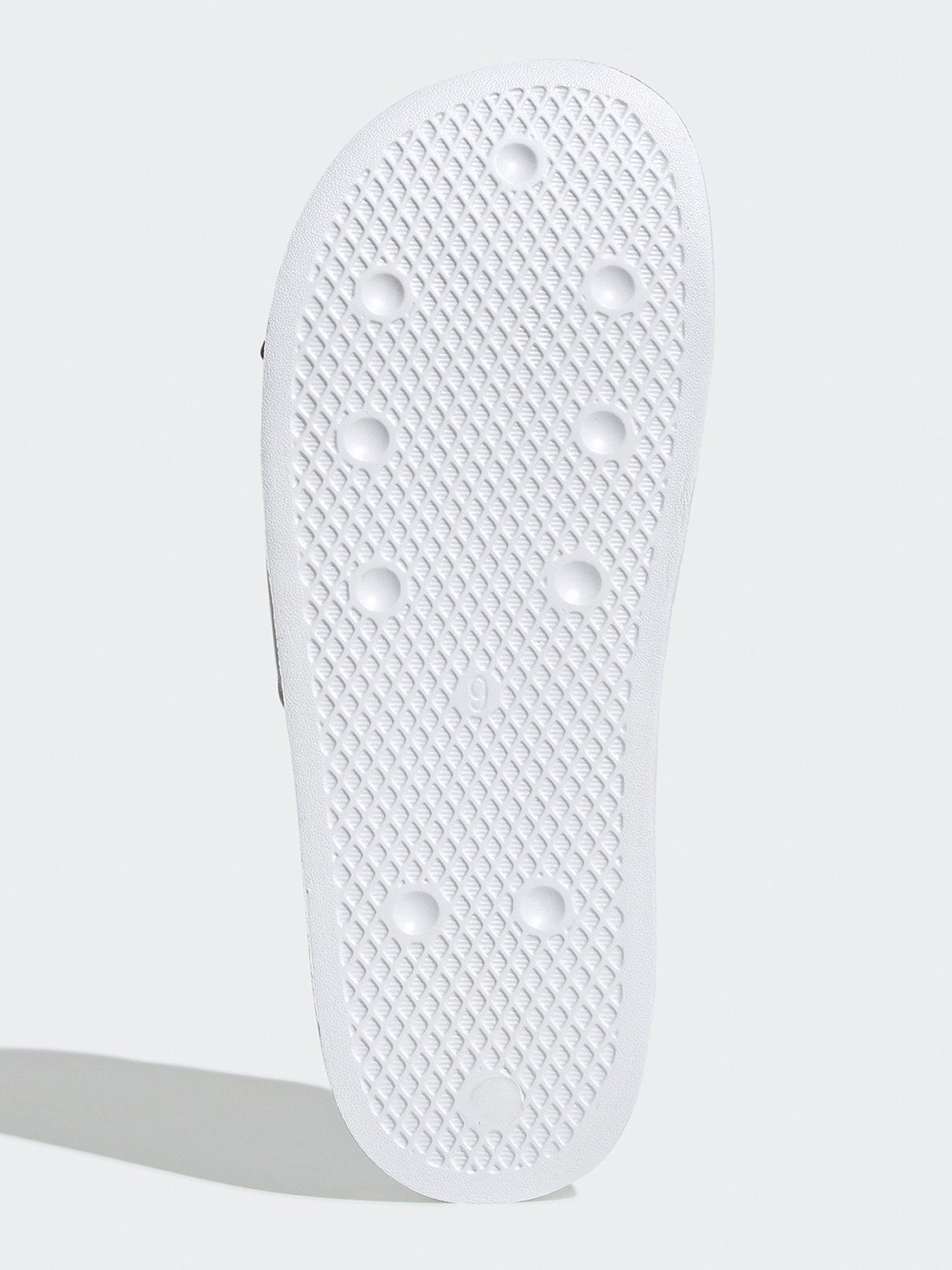 Image 5 of 6 of adidas Originals Unisex Adilette Lite Slider - White/Black
