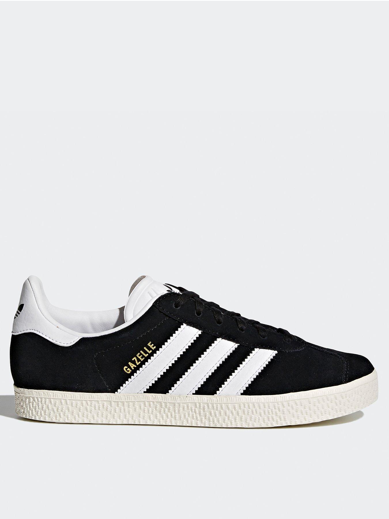 Black gazelles size 6 on sale