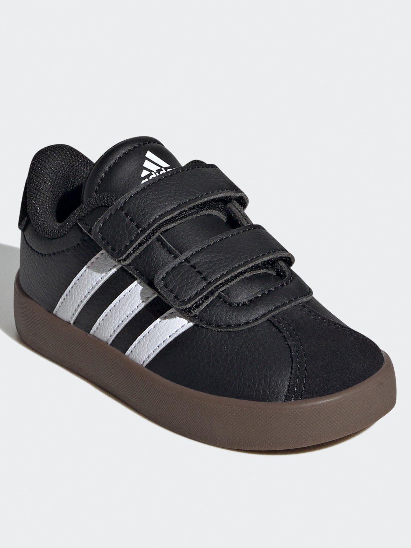 adidas Sportswear Infant Vl Court 30 Velcro Trainers Black/White