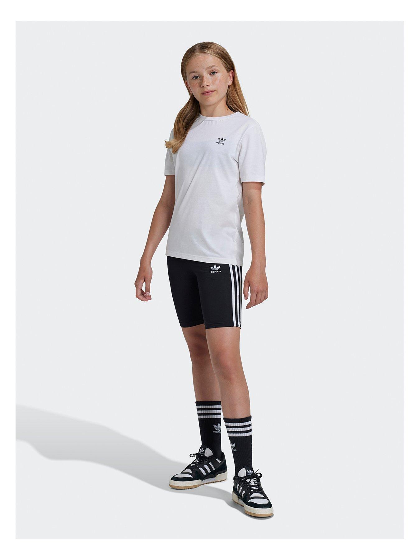 adidas Originals Older Girls Cycling Shorts Black Very