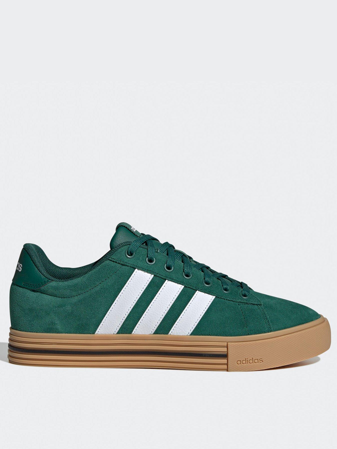 adidas Sportswear Men s Suede Daily 4.0 Trainers Green Very