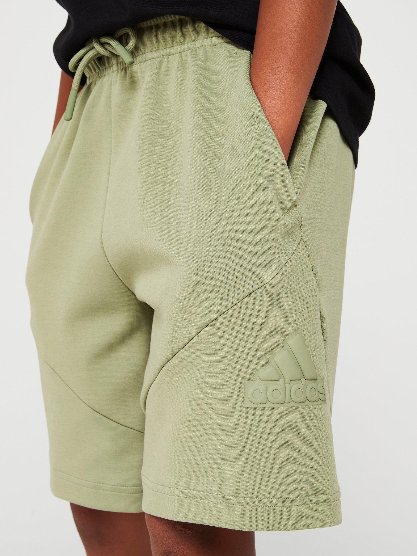 adidas Sportswear Junior Boys Future Icons Fleece Shorts Green Very