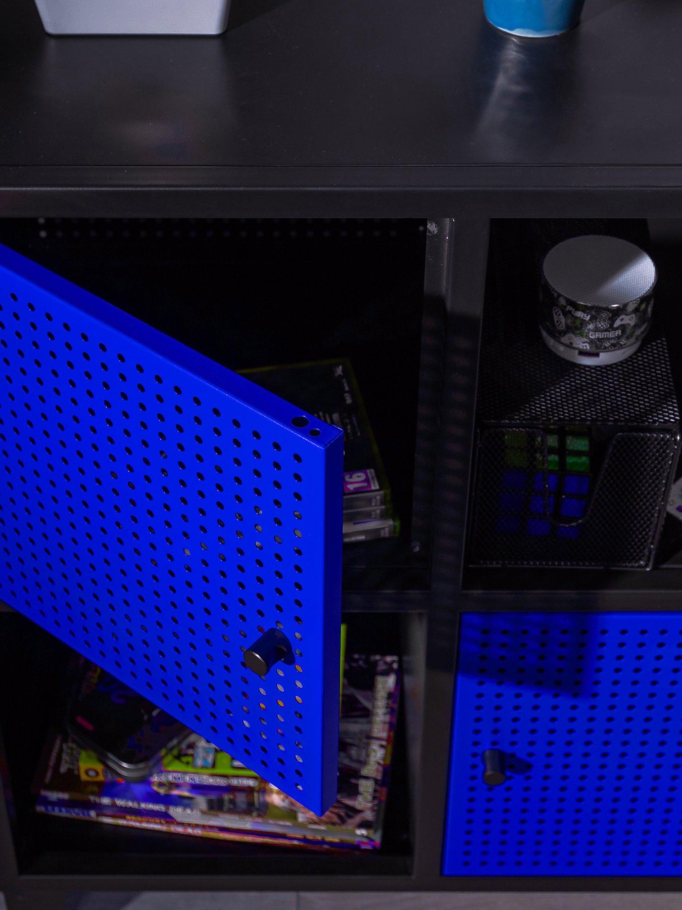 X Rocker Mesh-tek 4 Cube Storage and Display Unit | Very