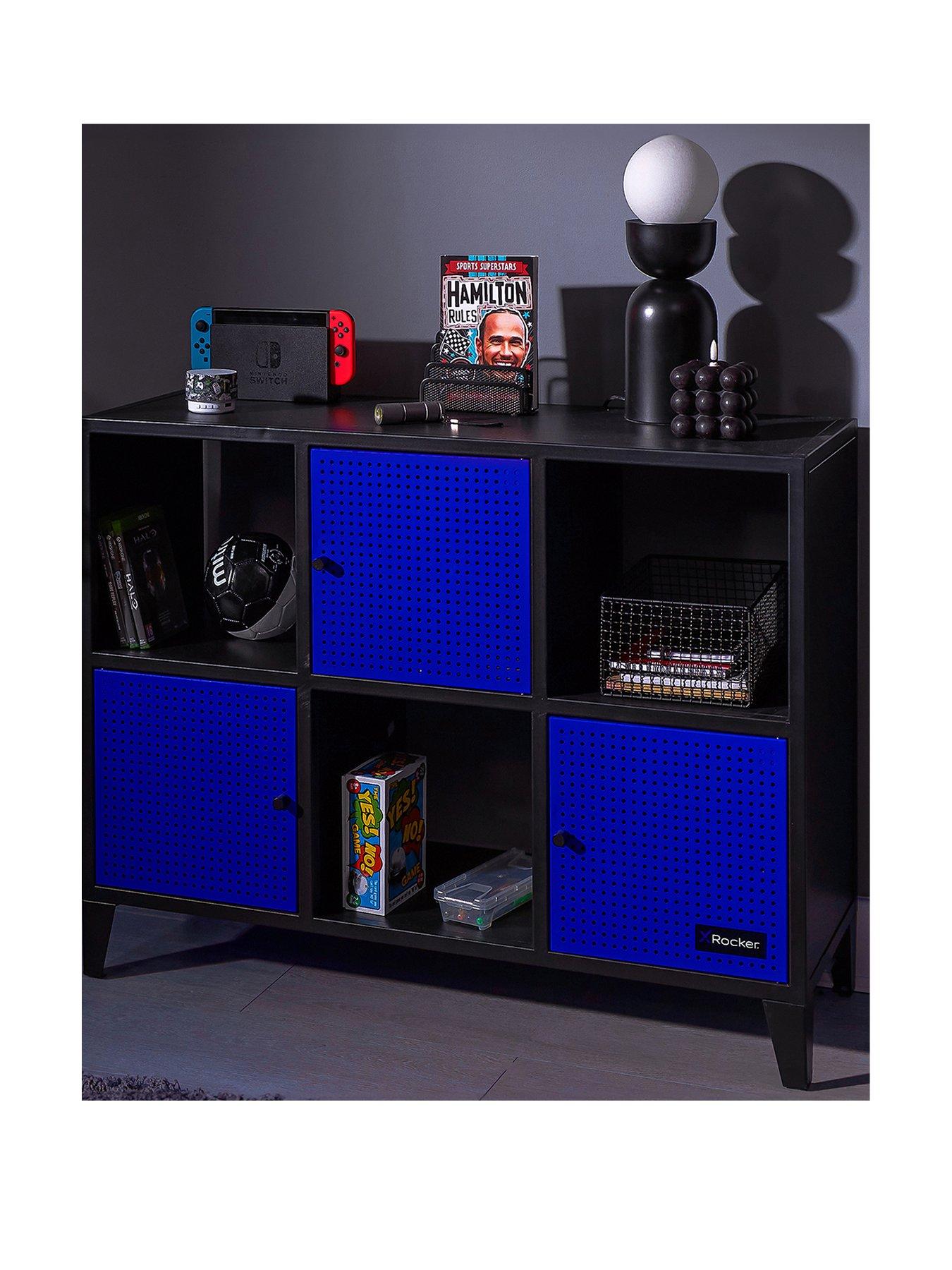 Image 2 of 7 of X Rocker Mesh-tek Wide 6 Cube Storage and Display&nbsp;Unit