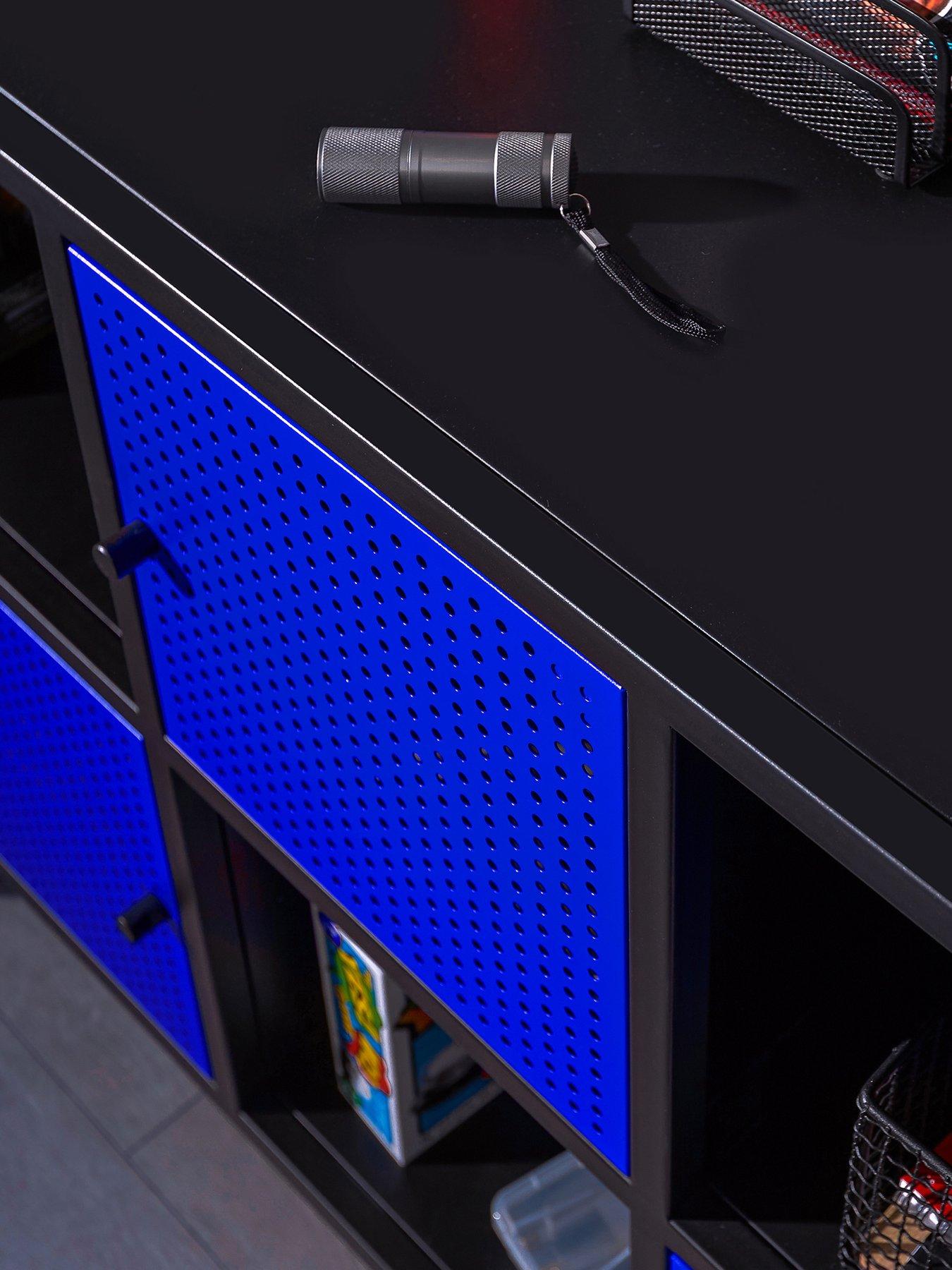 Image 6 of 7 of X Rocker Mesh-tek Wide 6 Cube Storage and Display&nbsp;Unit
