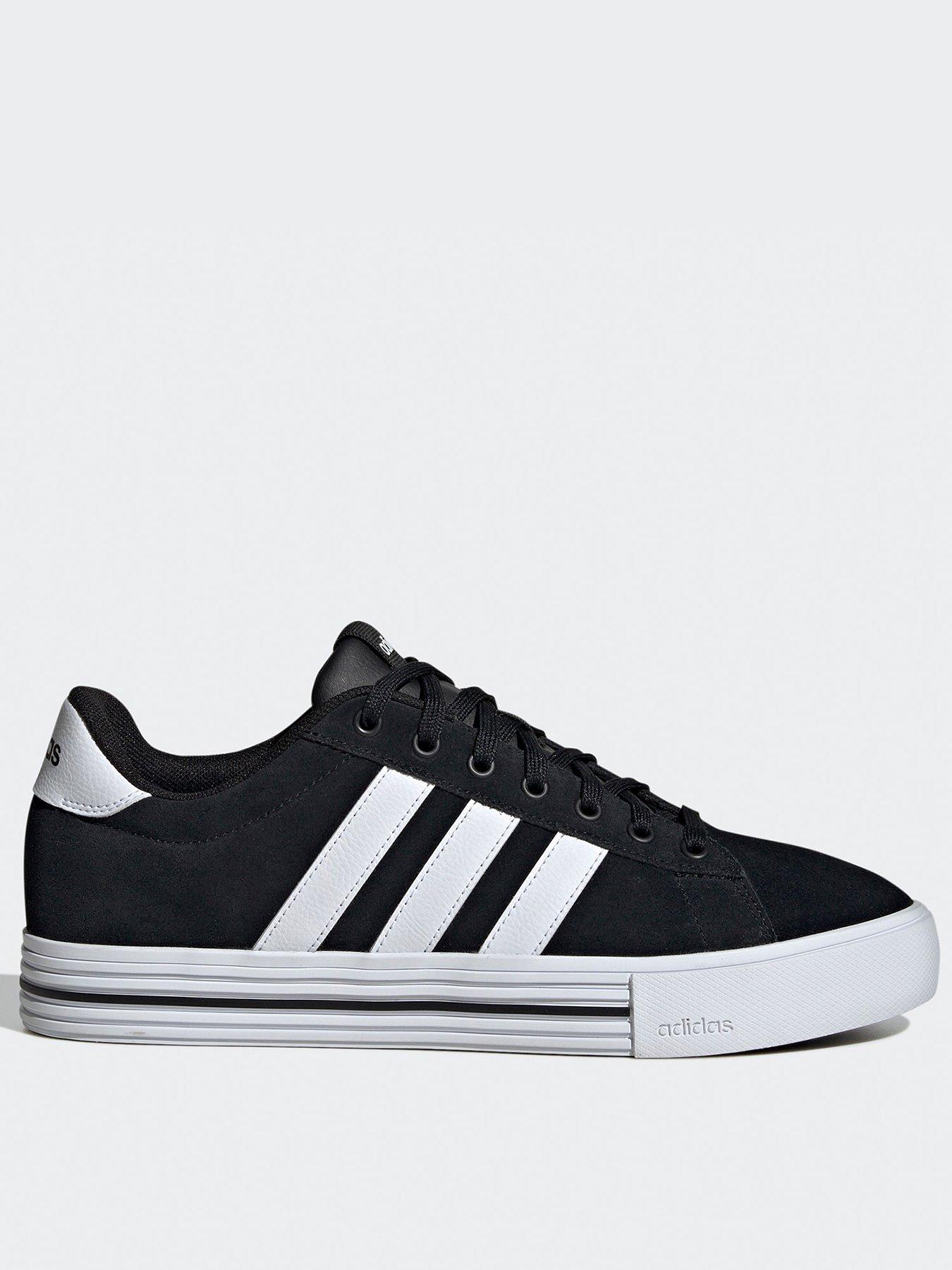 undefined Men's Suede Daily 4.0 Trainers - Black/White