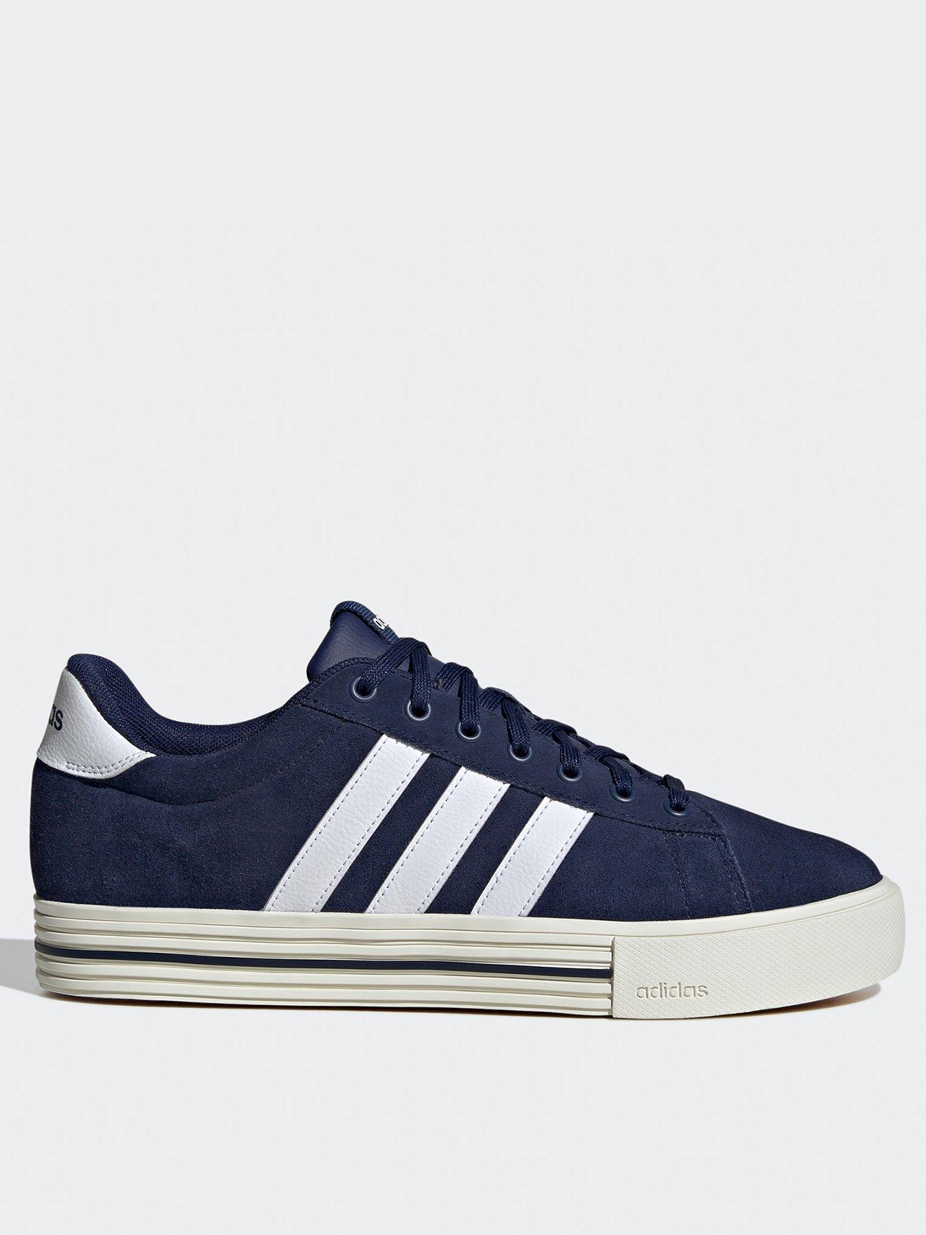 Mens blue adidas trainers hotsell