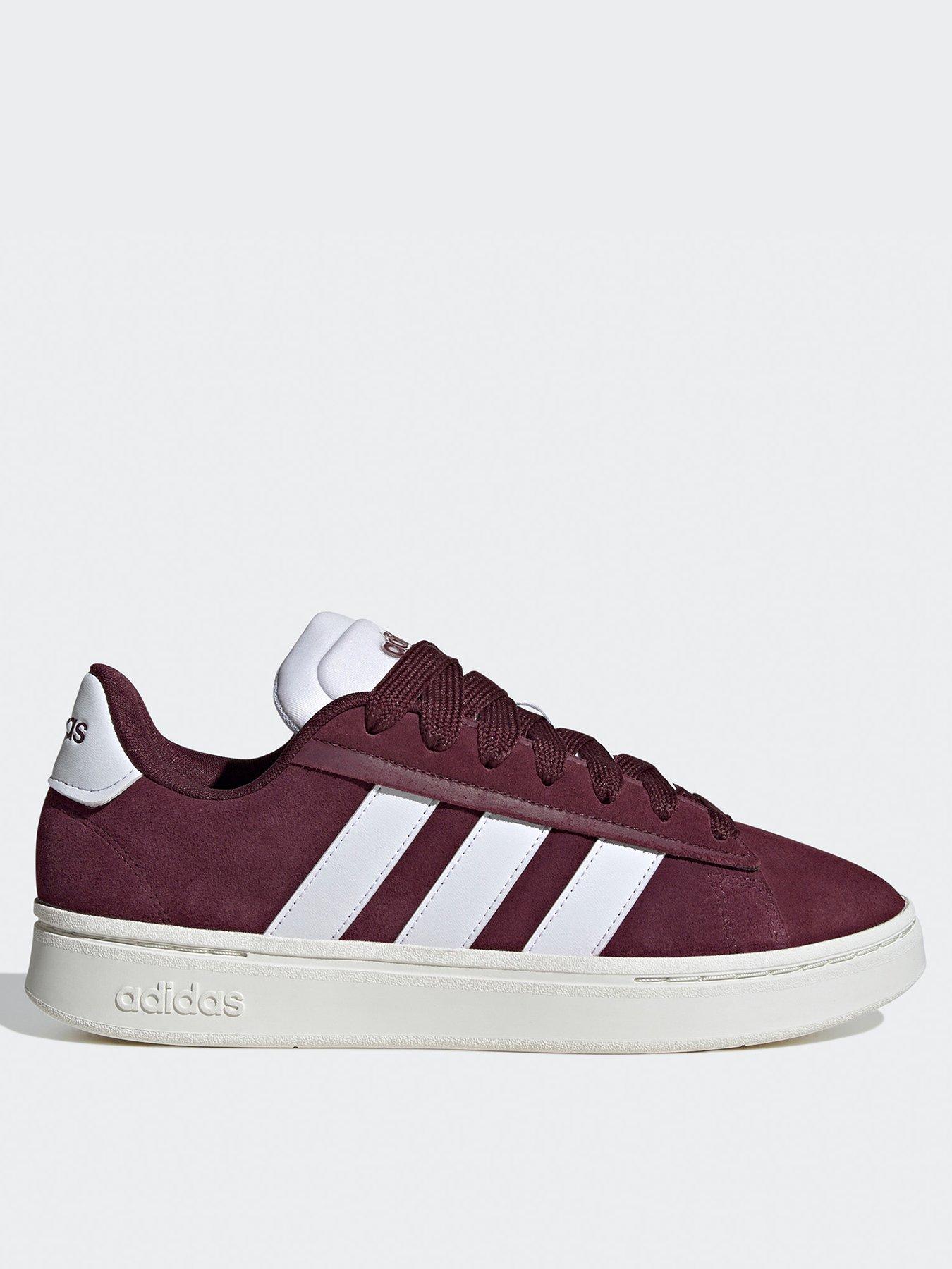 adidas Sportswear Men's Grand Court Alpha 00s Trainers - Dark Red ...