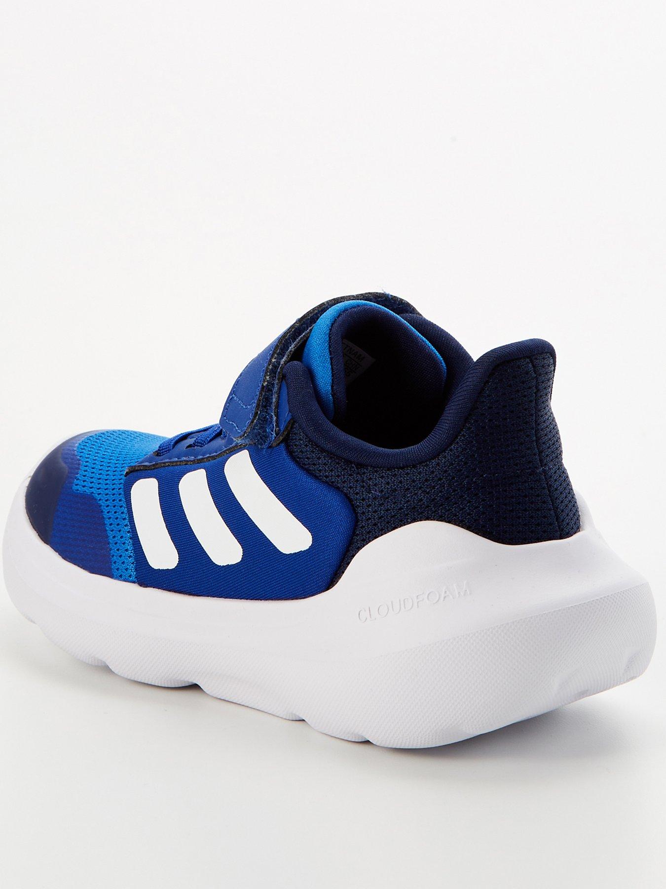 Image 3 of 7 of adidas Sportswear Kid's Tensaur Run 30 Elasticated Trainers - Blue