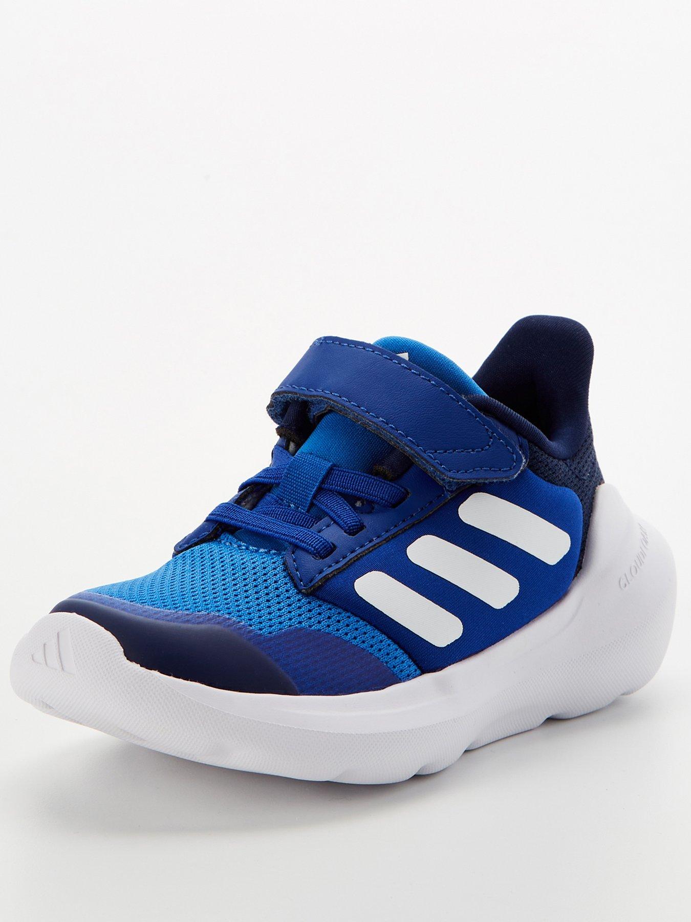 Image 4 of 7 of adidas Sportswear Kid's Tensaur Run 30 Elasticated Trainers - Blue