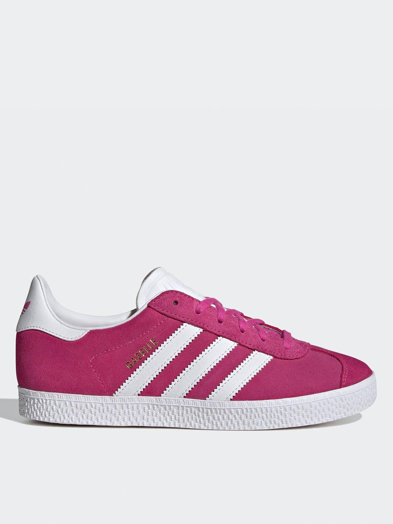 adidas Originals Older Unisex Gazelle Trainers Red Very