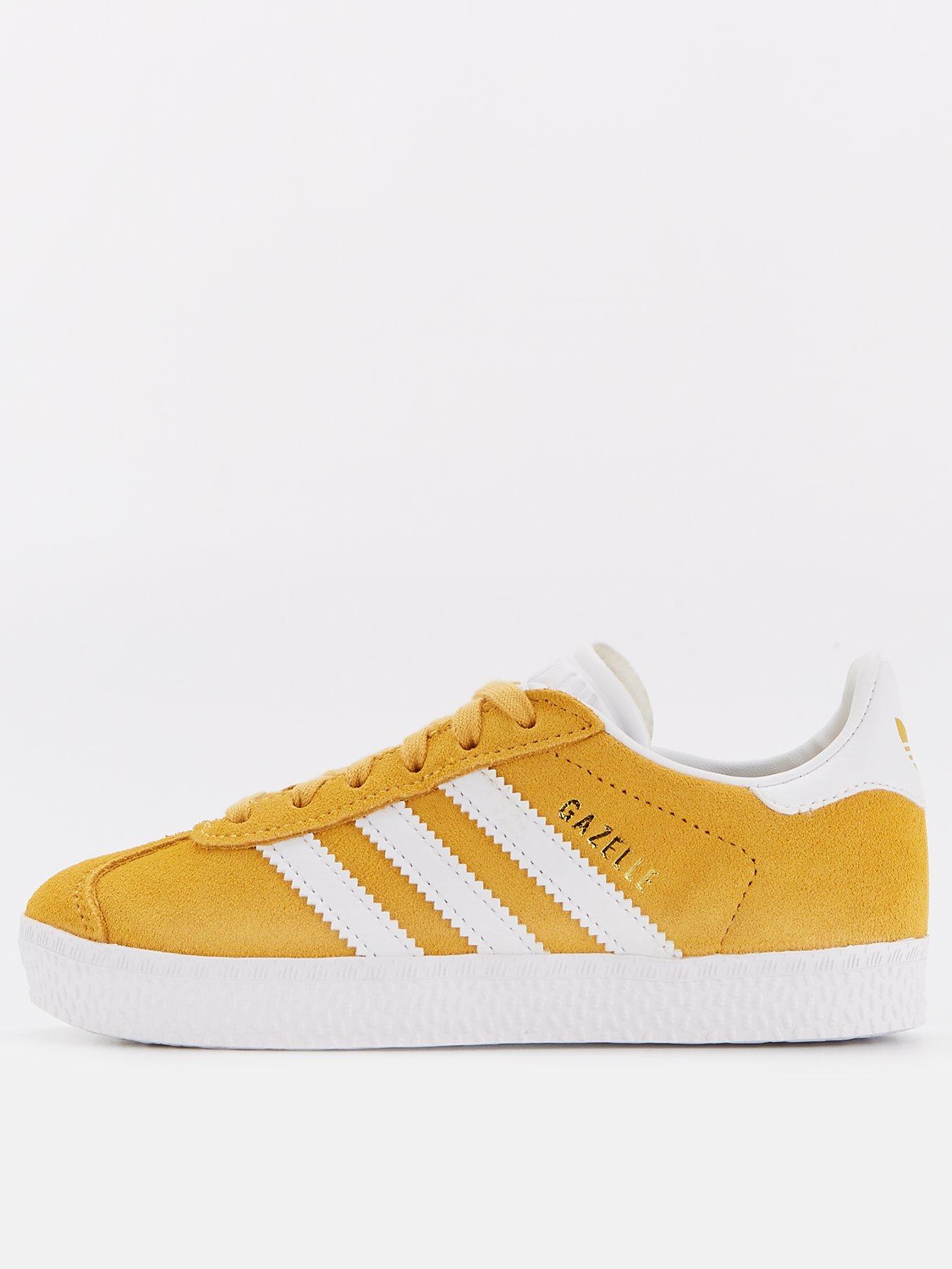 adidas Originals Kids Unisex Gazelle Trainers - Yellow