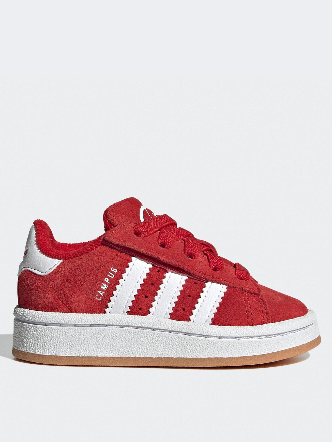 undefined Unisex Infant Campus 00s Elastic Trainers - Red