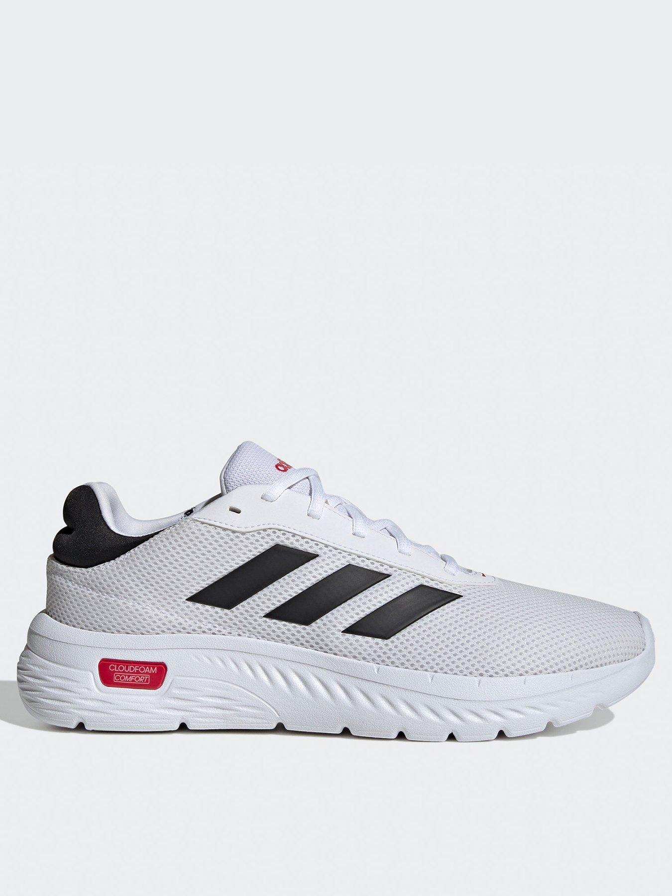 Adidas cloudfoam mens white online