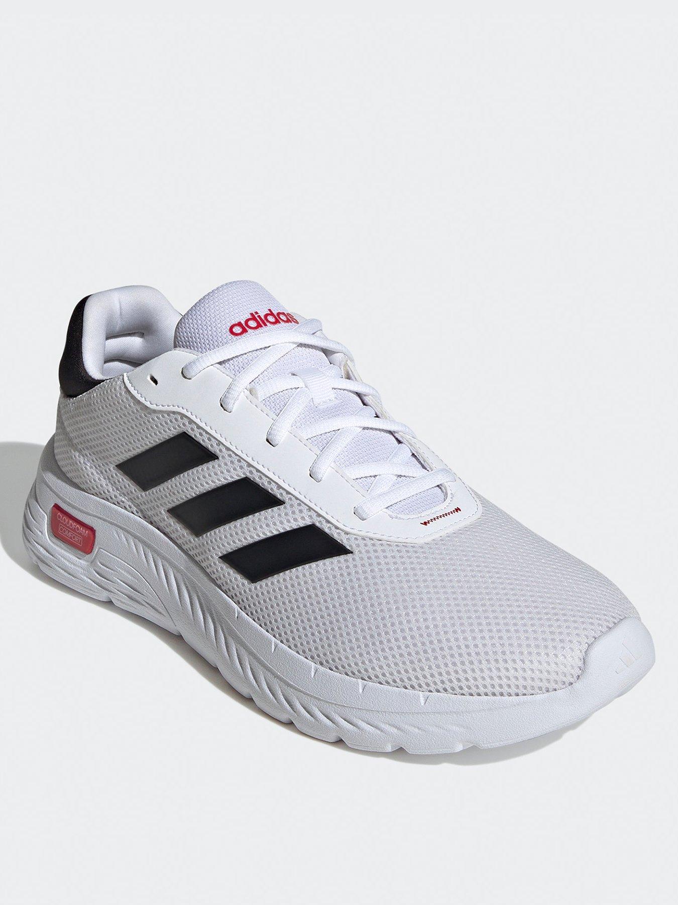 Adidas Running Shoe Adidas Cloudfoam Men's White Shop Adidas