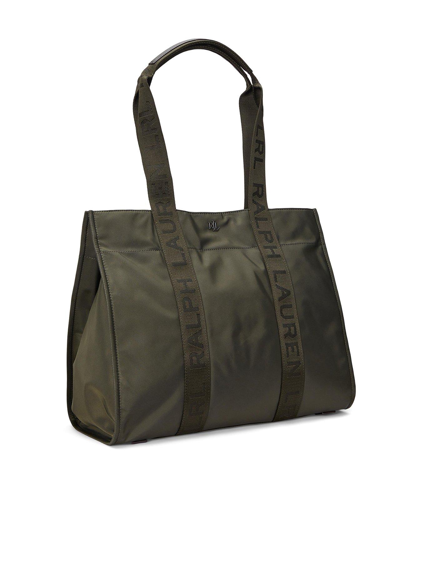Ralph lauren green tote bag hotsell