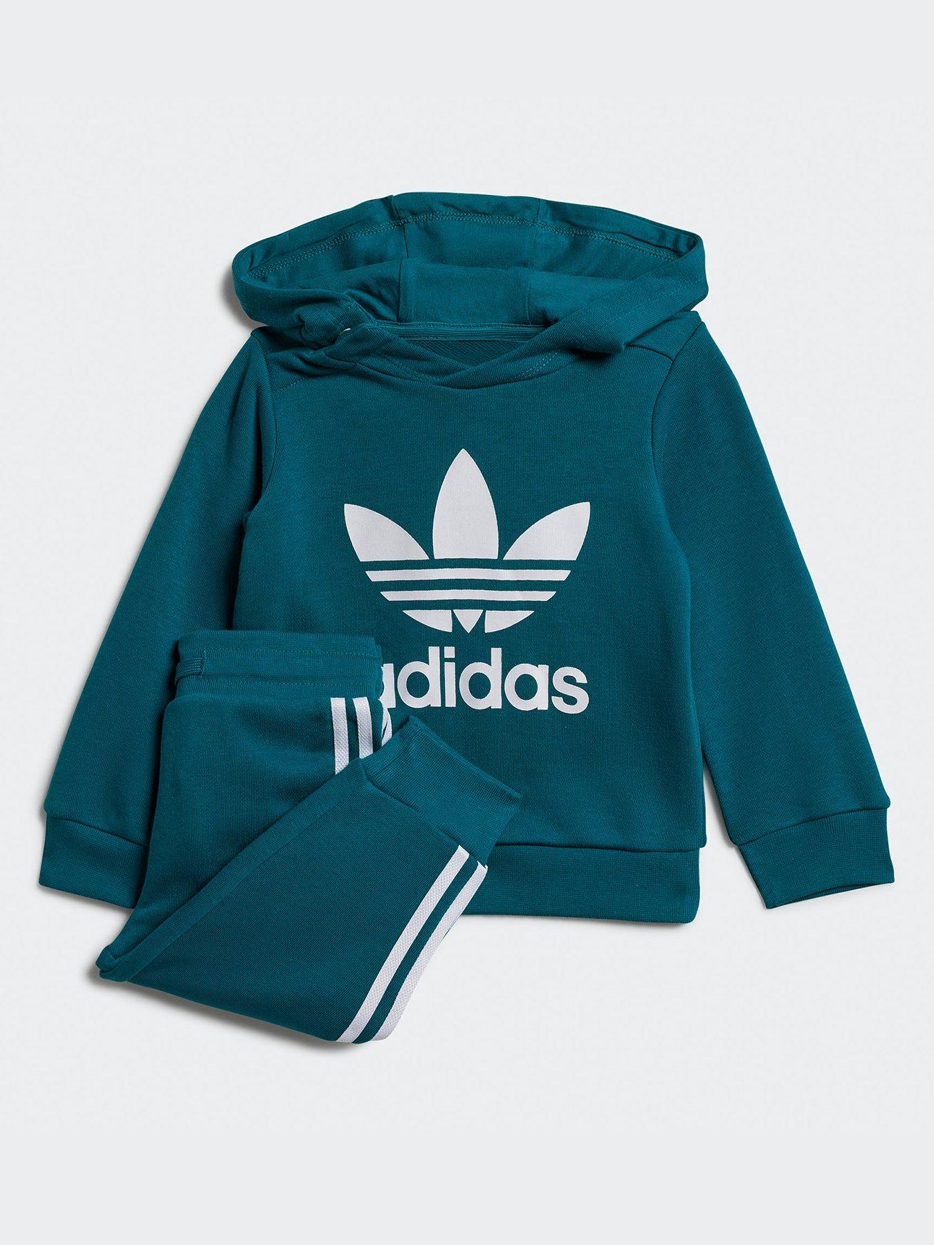 Khaki green adidas tracksuit toddler best sale