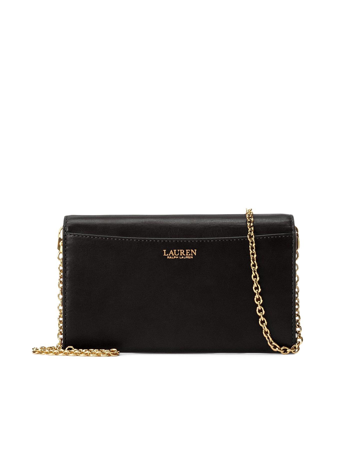 Ralph lauren small black purse clearance