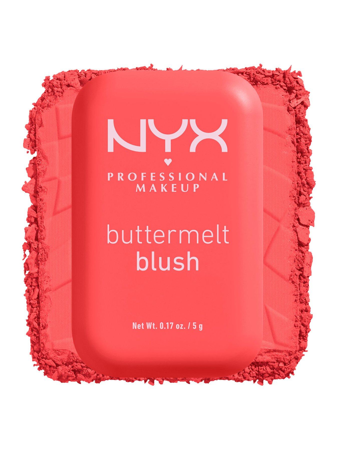 Nyx Professional Makeup Buttermelt Blush, Powder Blush & 12H Wear