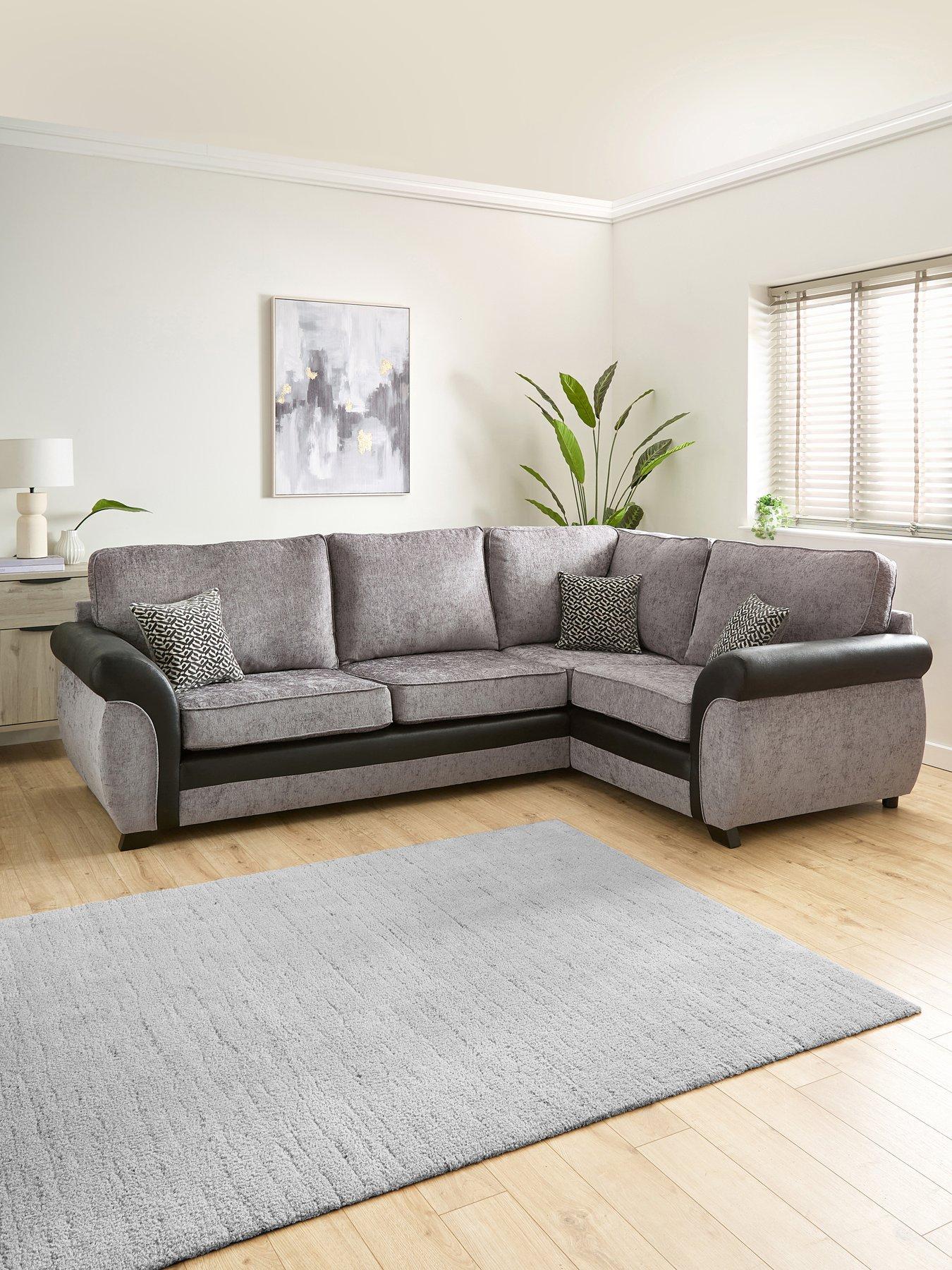 undefined Marino Rh Corner Standard Back Sofa - Made in the UK
