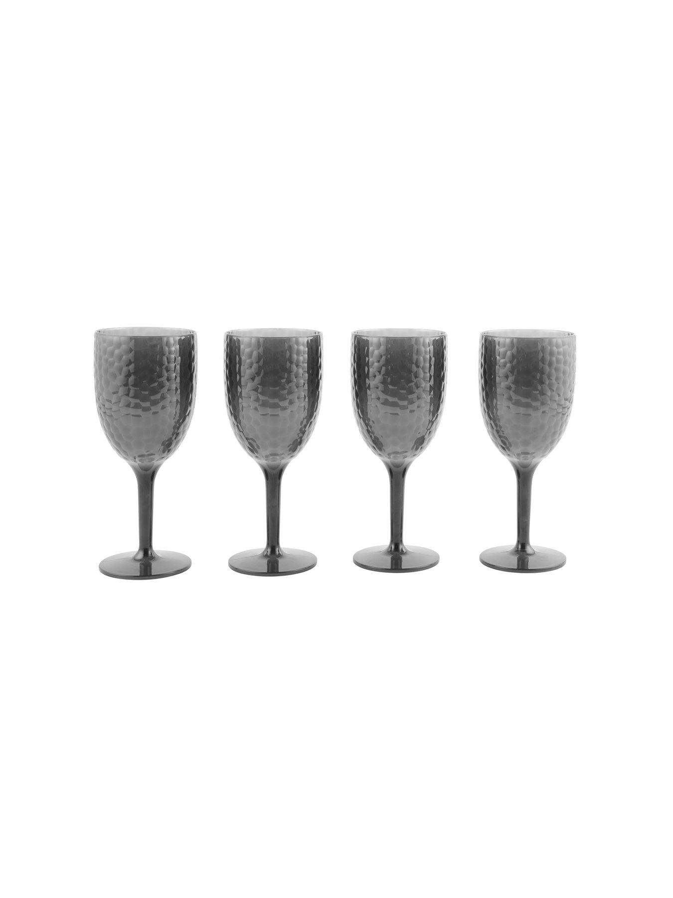Product photograph of Cambridge Cambridge Fete Set Of 4 Wine Glasses from very.co.uk