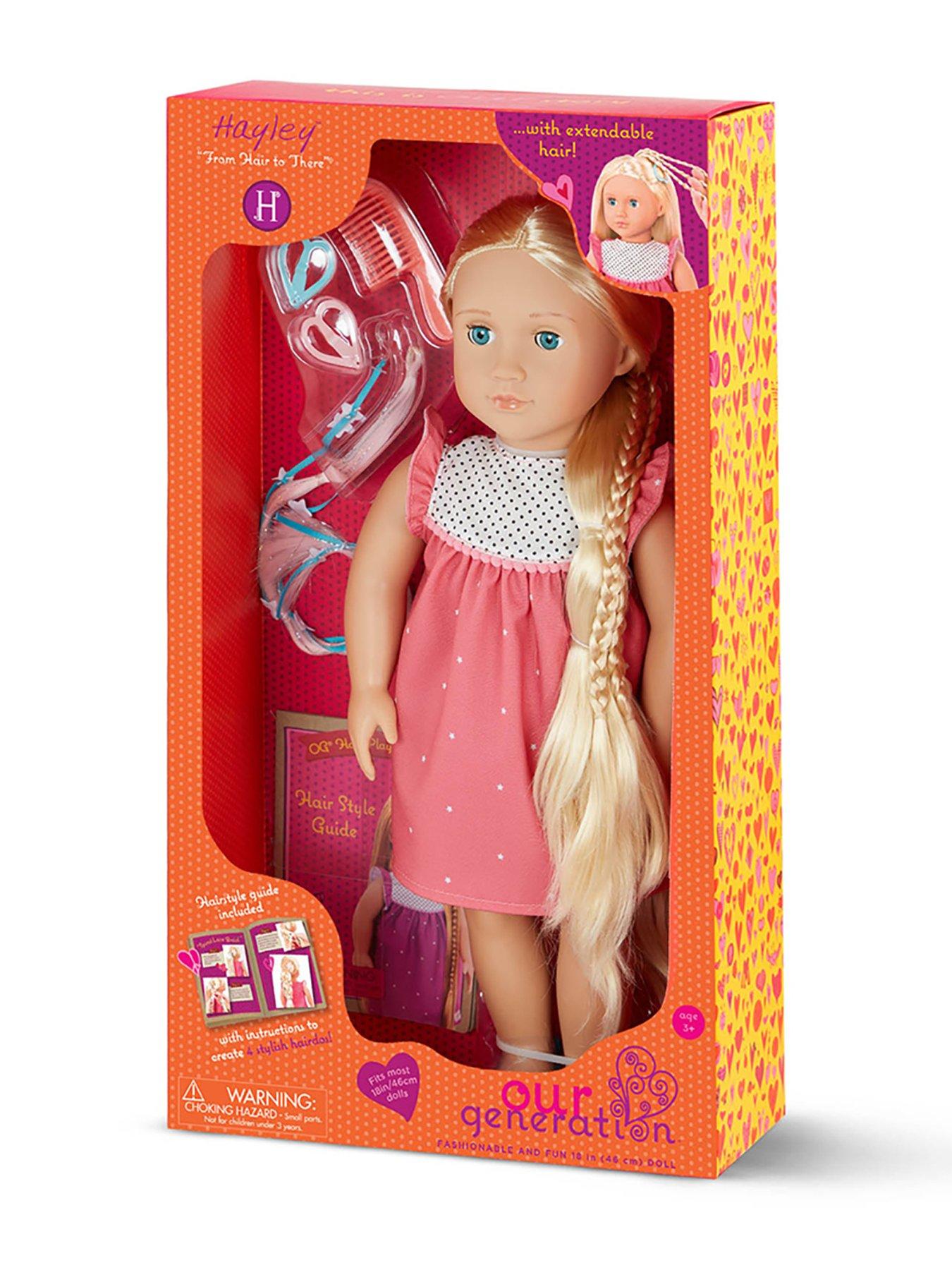 Our generation hair play doll phoebe deals