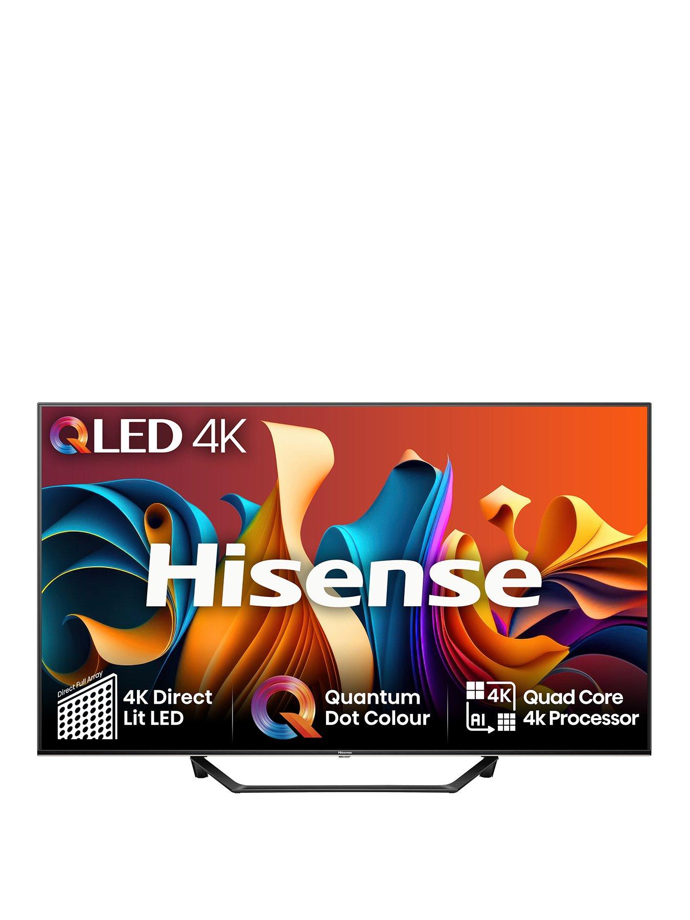 Hisense A7NQ 43" 4K HDR Mid QLED Smart TV with Freely - 43A7NQTUK